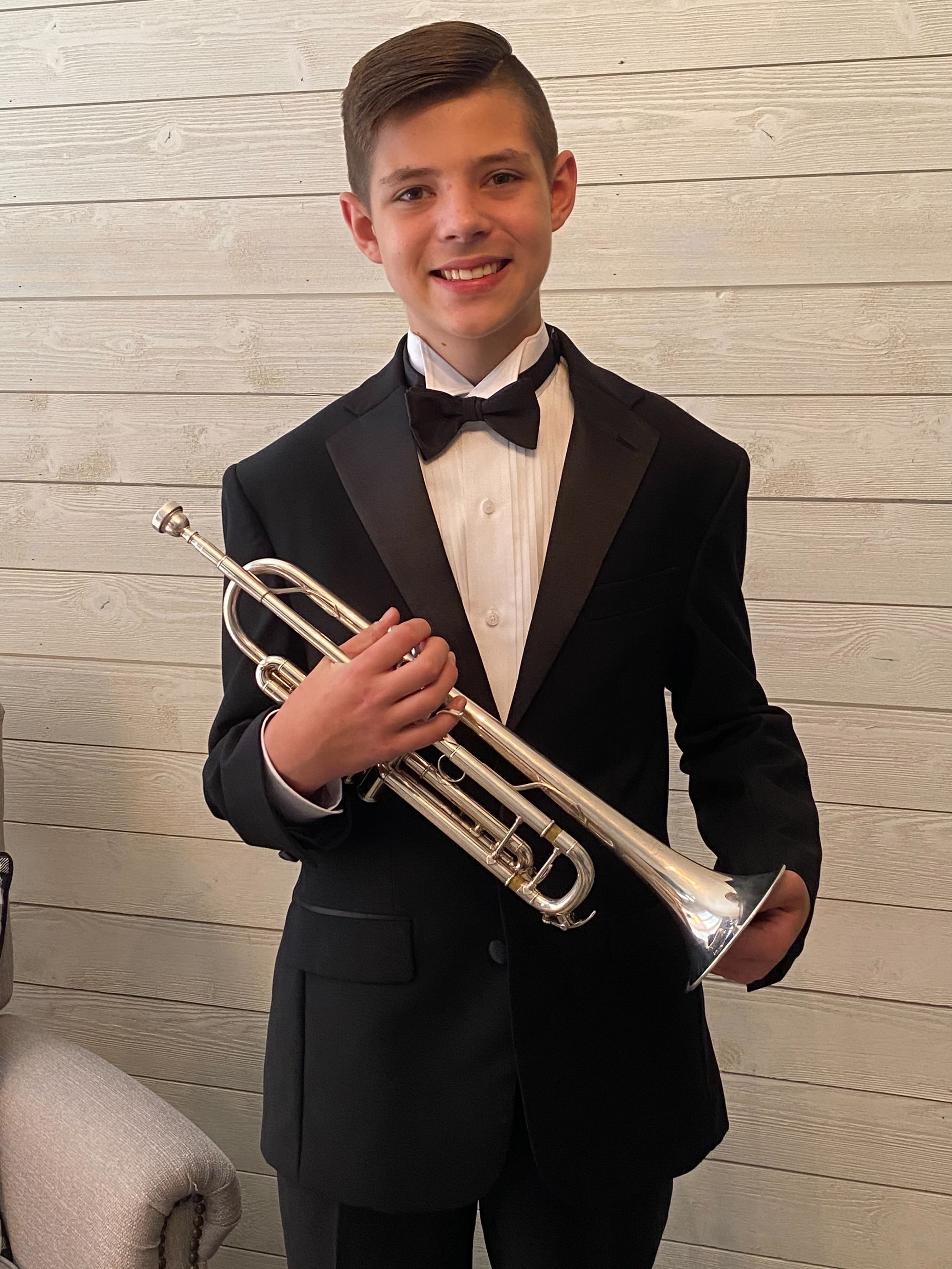 3rd Place (Tie) Instrumentalist – Timothy Jackson, Trumpet 9th Grade St. Johns Country Day School – Teacher Brian Urso
